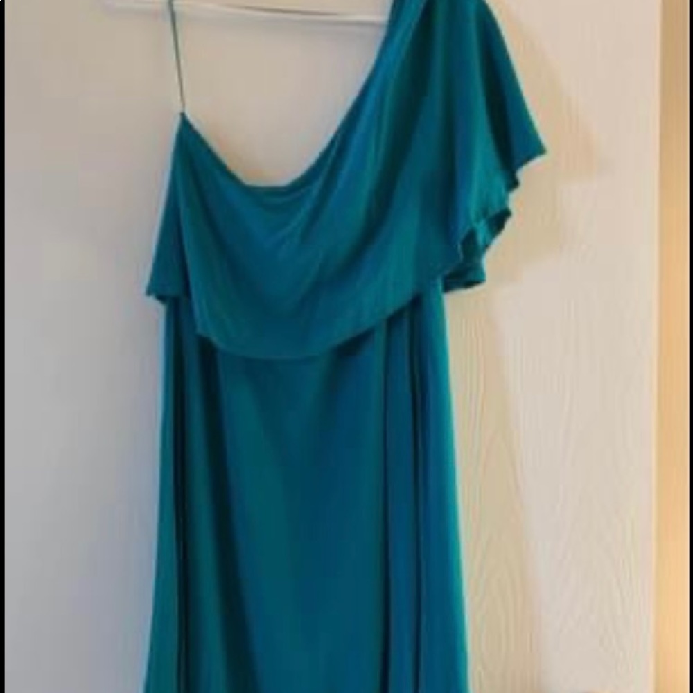 Loft one shoulder dress